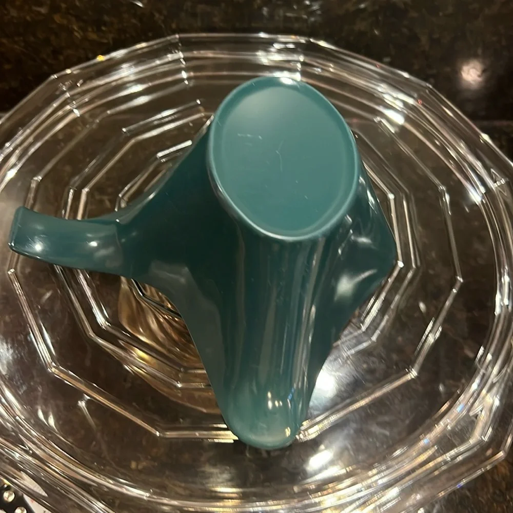 VTG MCM Melmac Melamine Green Gravy Boat